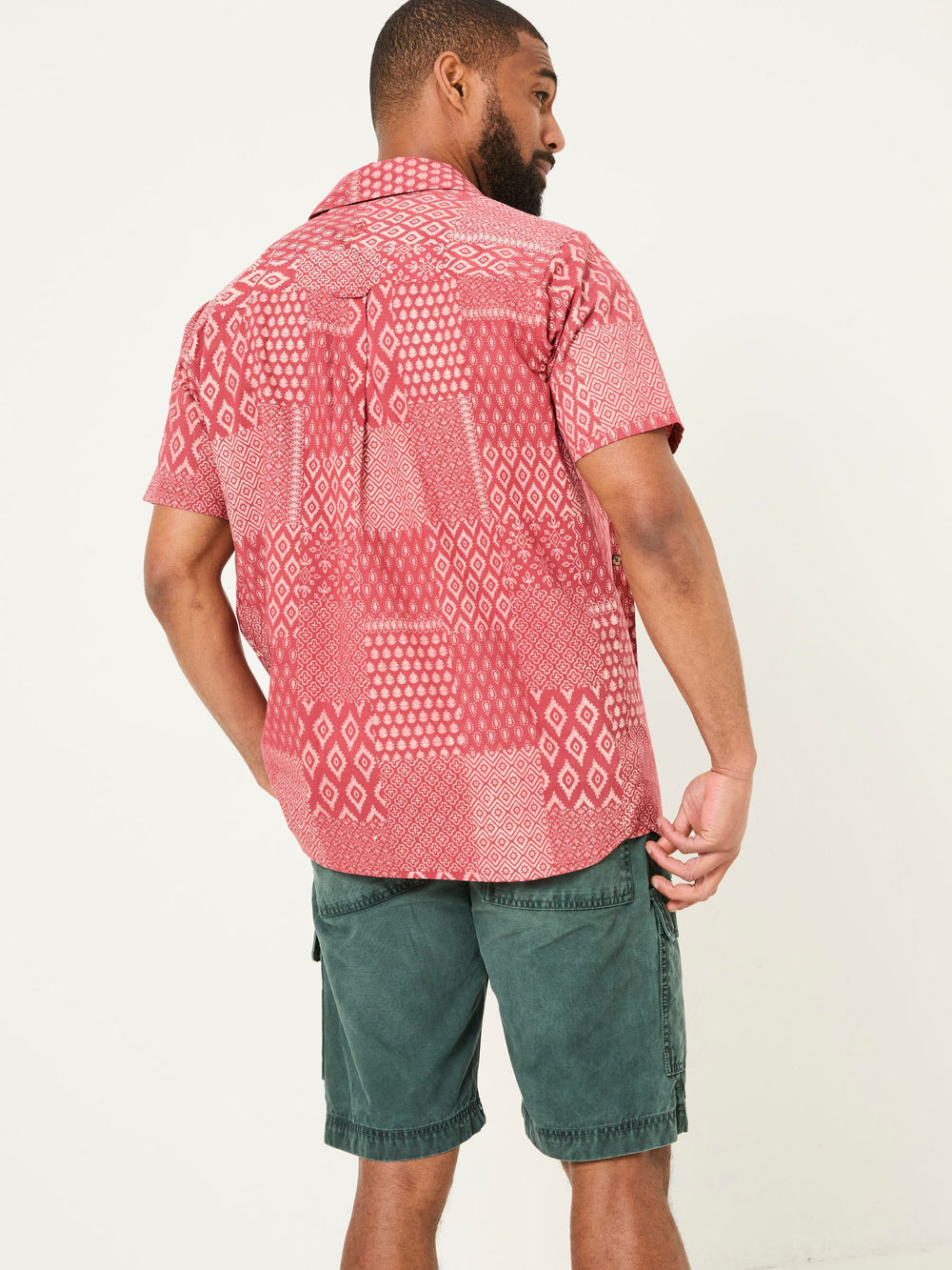 Terracotta Patch Short Sleeve Shirt