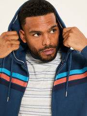 Brooke Navy Brooke Cut and Sew Hoody