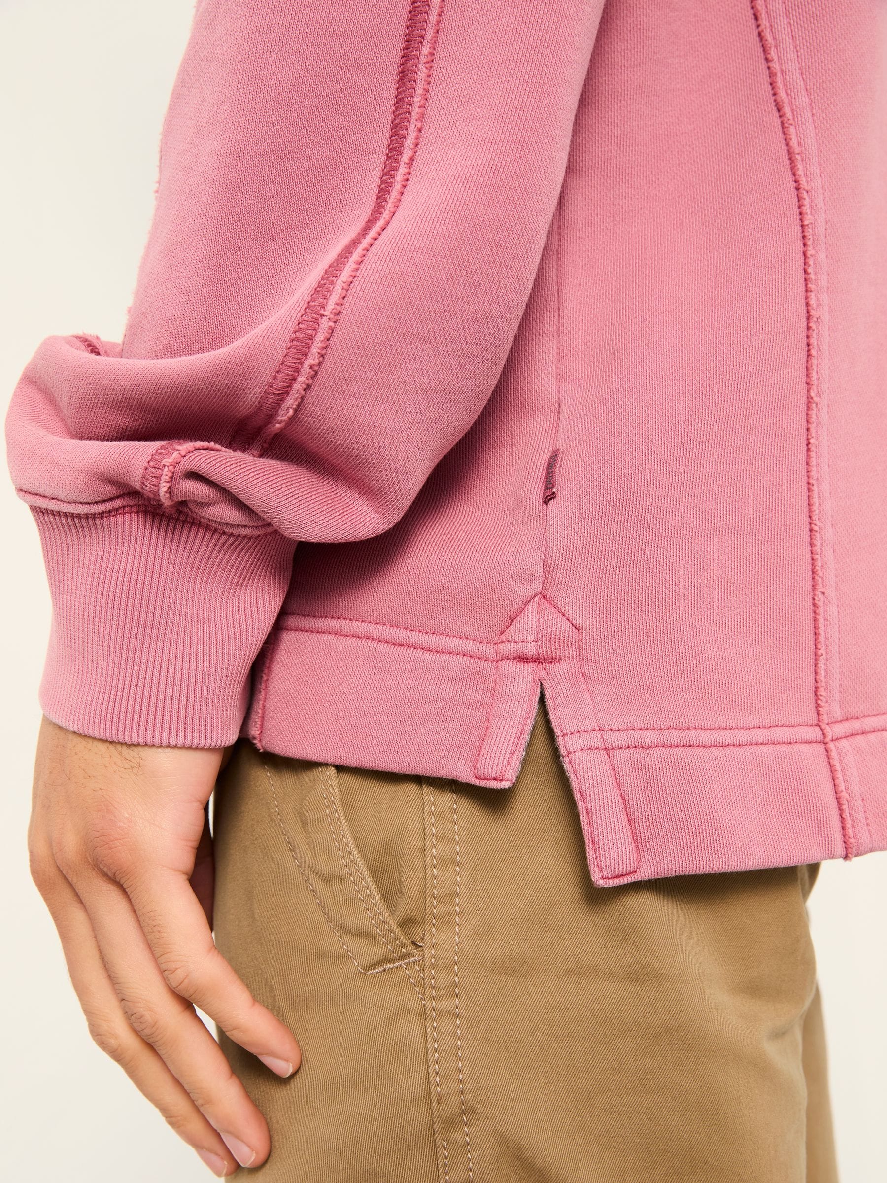 Otterton Heather Purple Crew Neck Sweatshirt