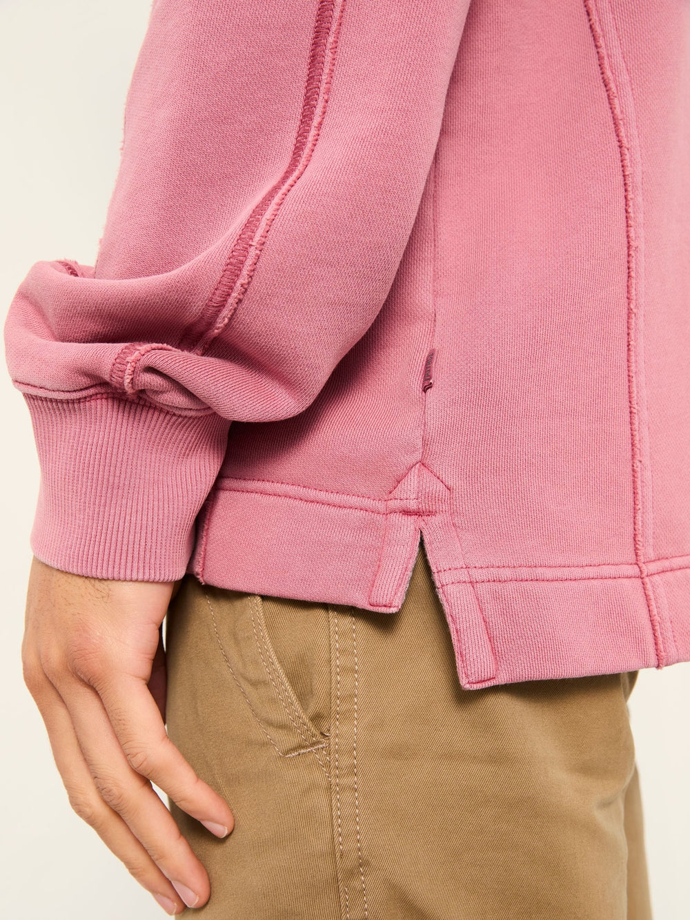 Otterton Heather Purple Crew Neck Sweatshirt