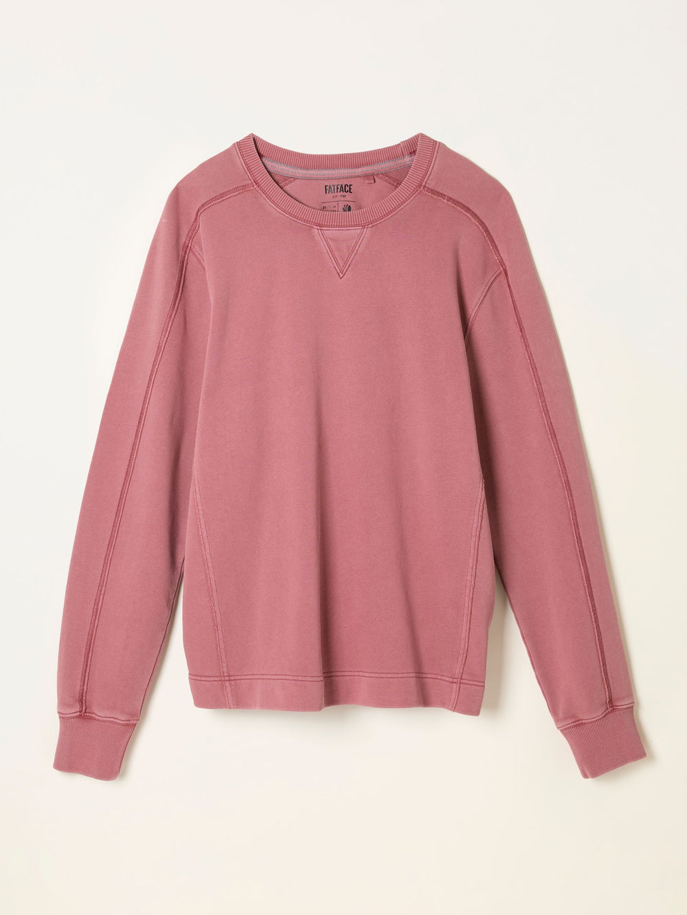 Otterton Heather Purple Crew Neck Sweatshirt