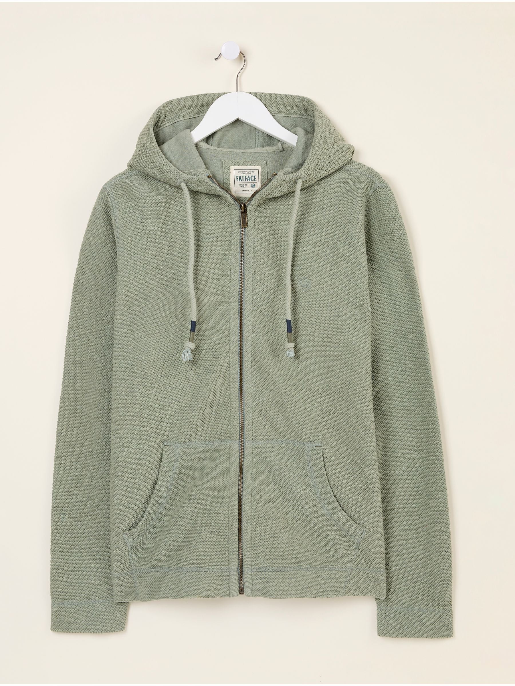 Woolacombe Sage Green Woolacombe Zip Through