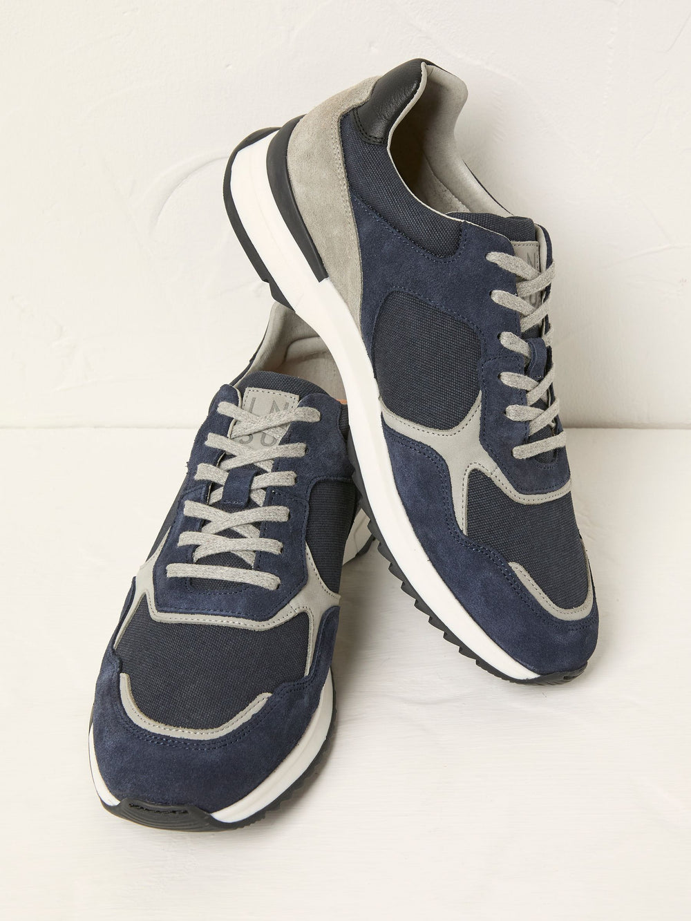 Hudson Navy Runner Trainer