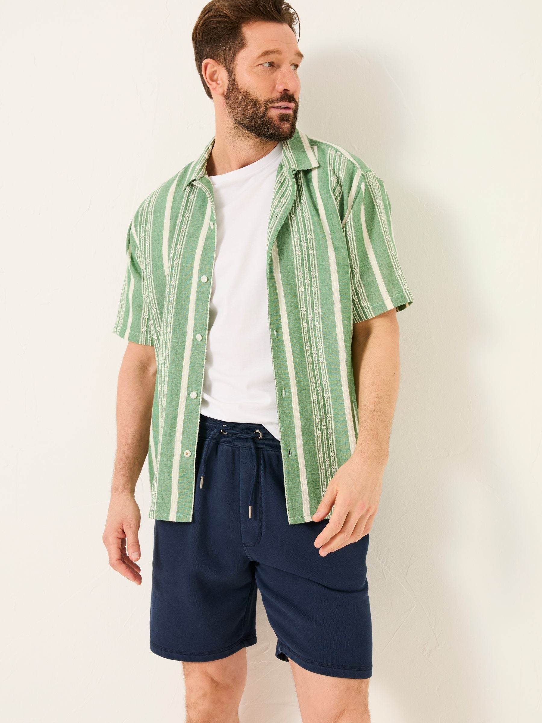Cambourne Navy Sweat Short