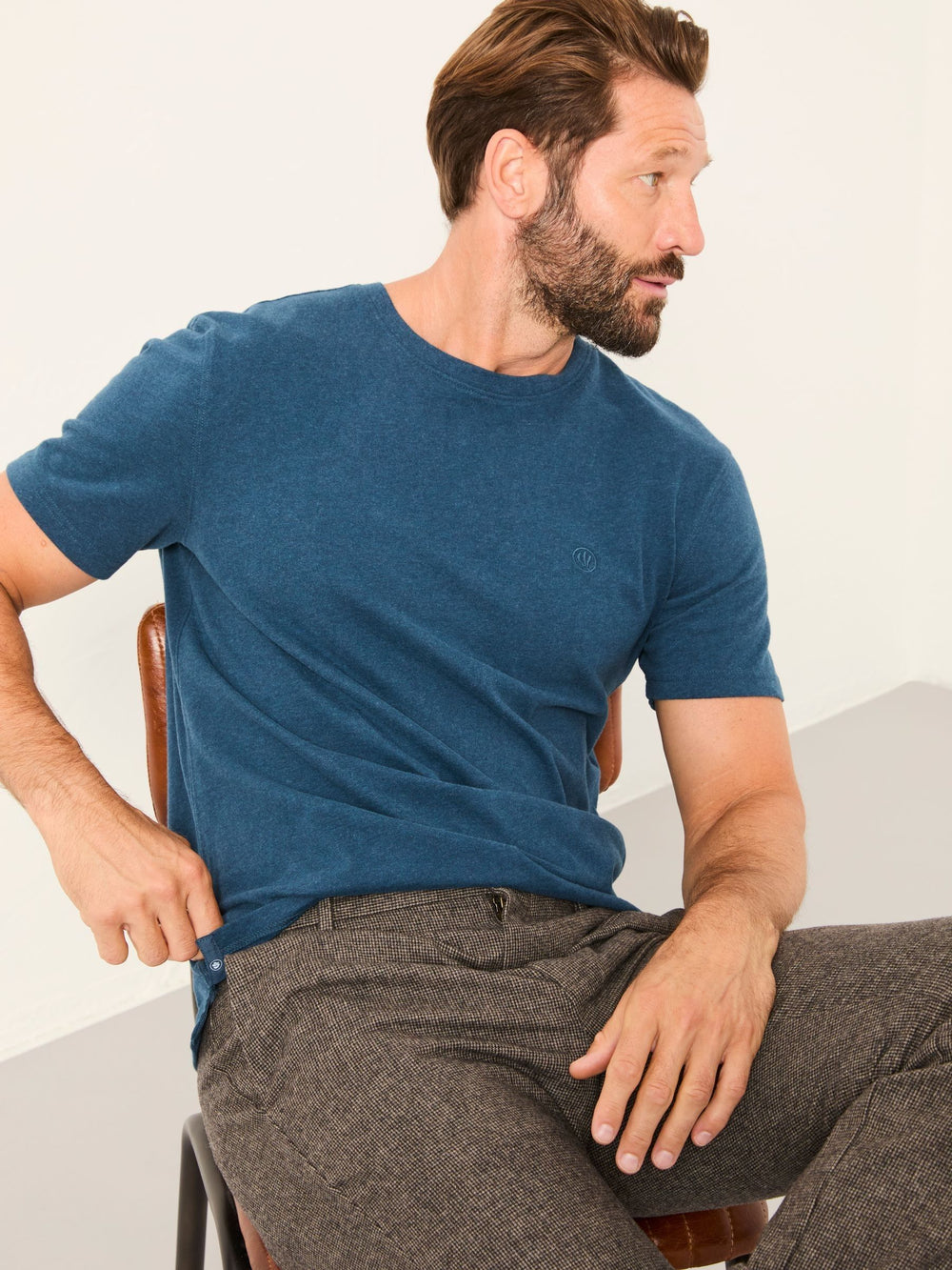 Lulworth Dark Teal Blue T-Shirt