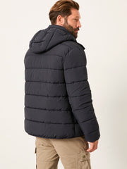 Winkworth Navy Hooded Puffer Jacket