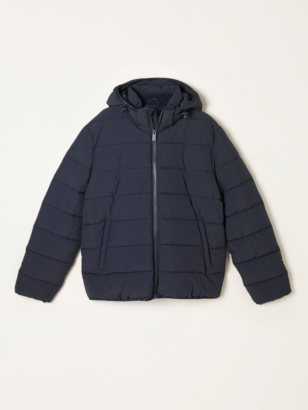Winkworth Navy Hooded Puffer Jacket