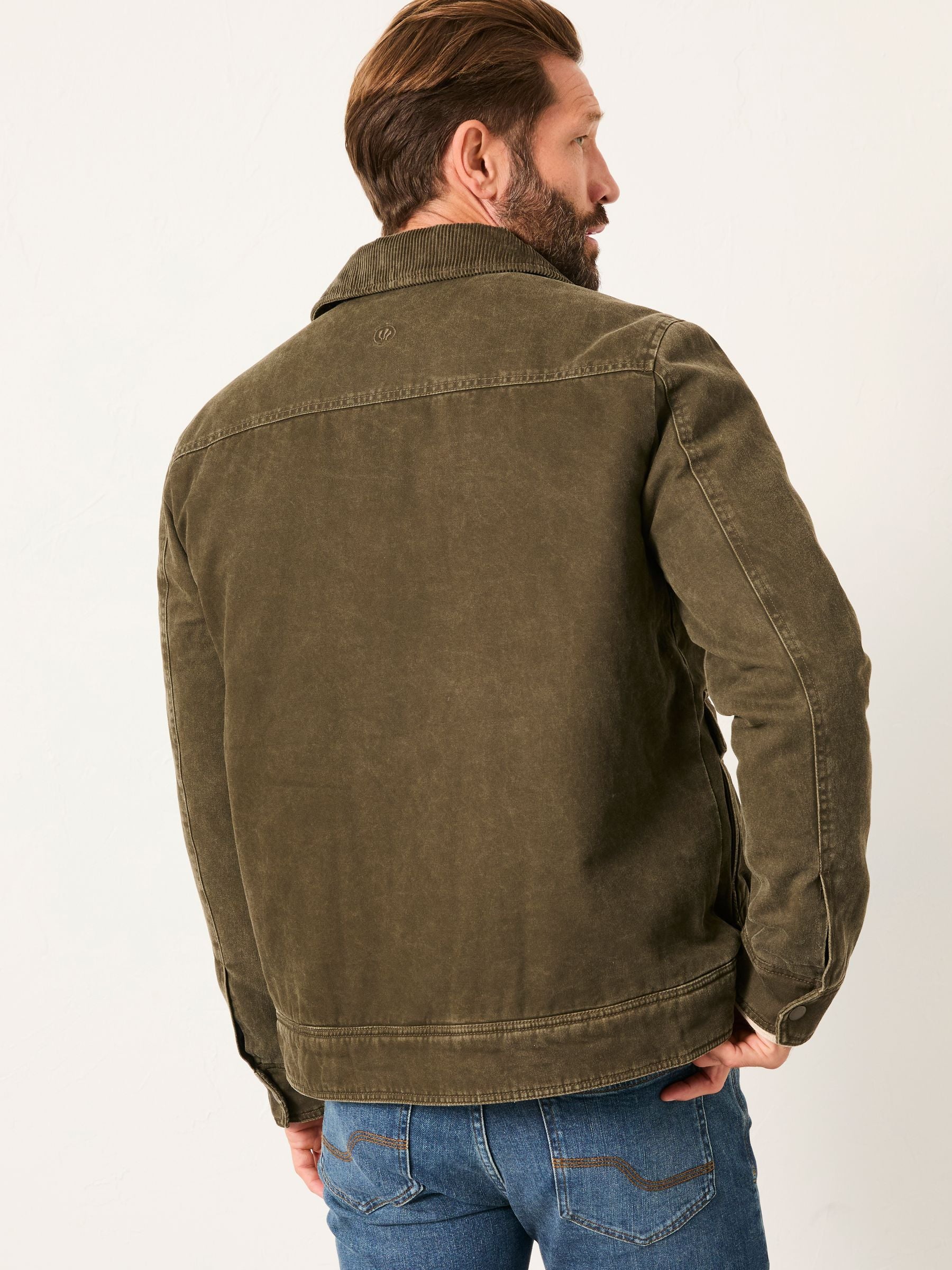 Warton Khaki Green Two Pocket Jacket