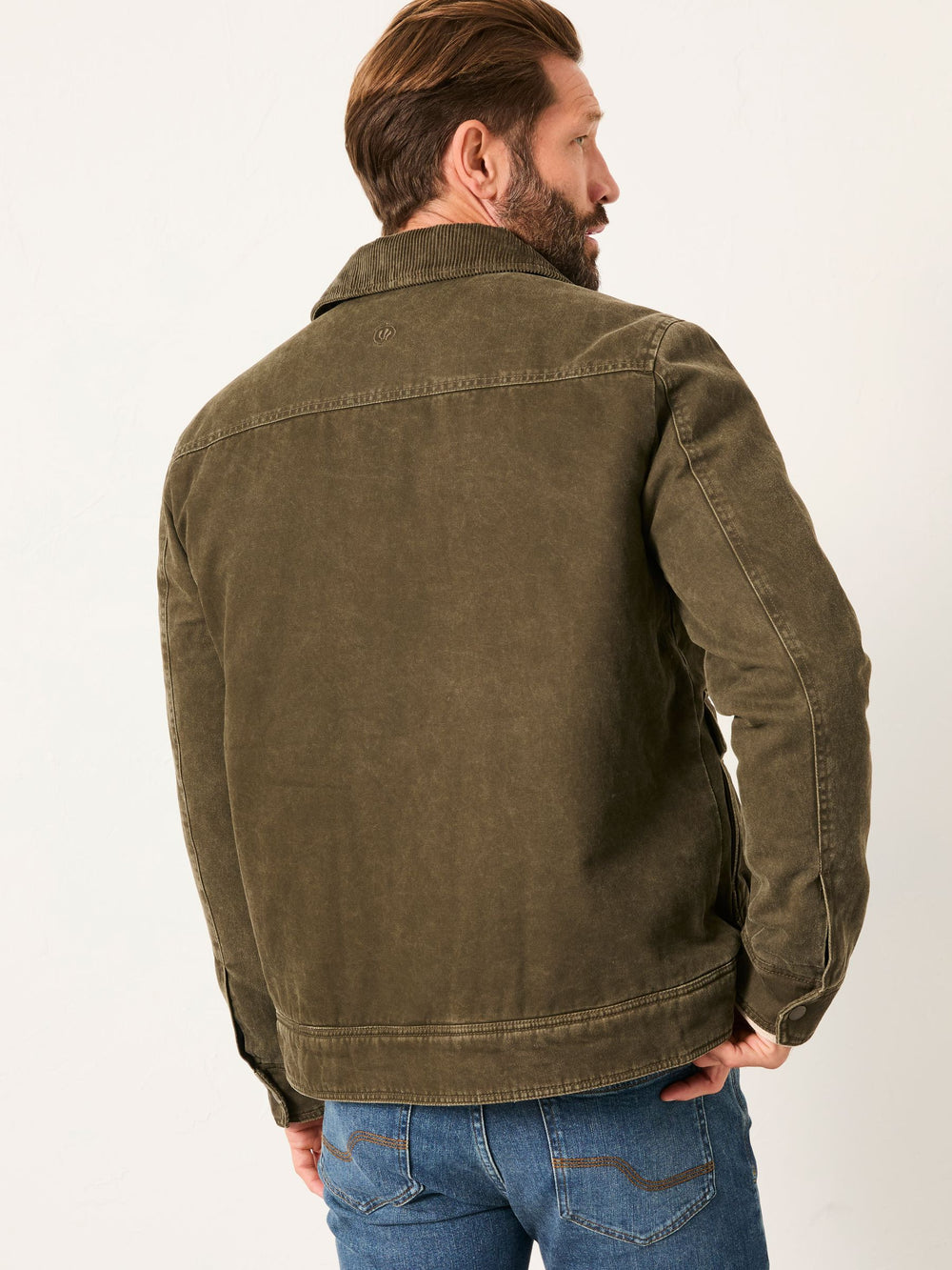 Warton Khaki Green Two Pocket Jacket