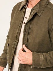Warton Khaki Green Two Pocket Jacket