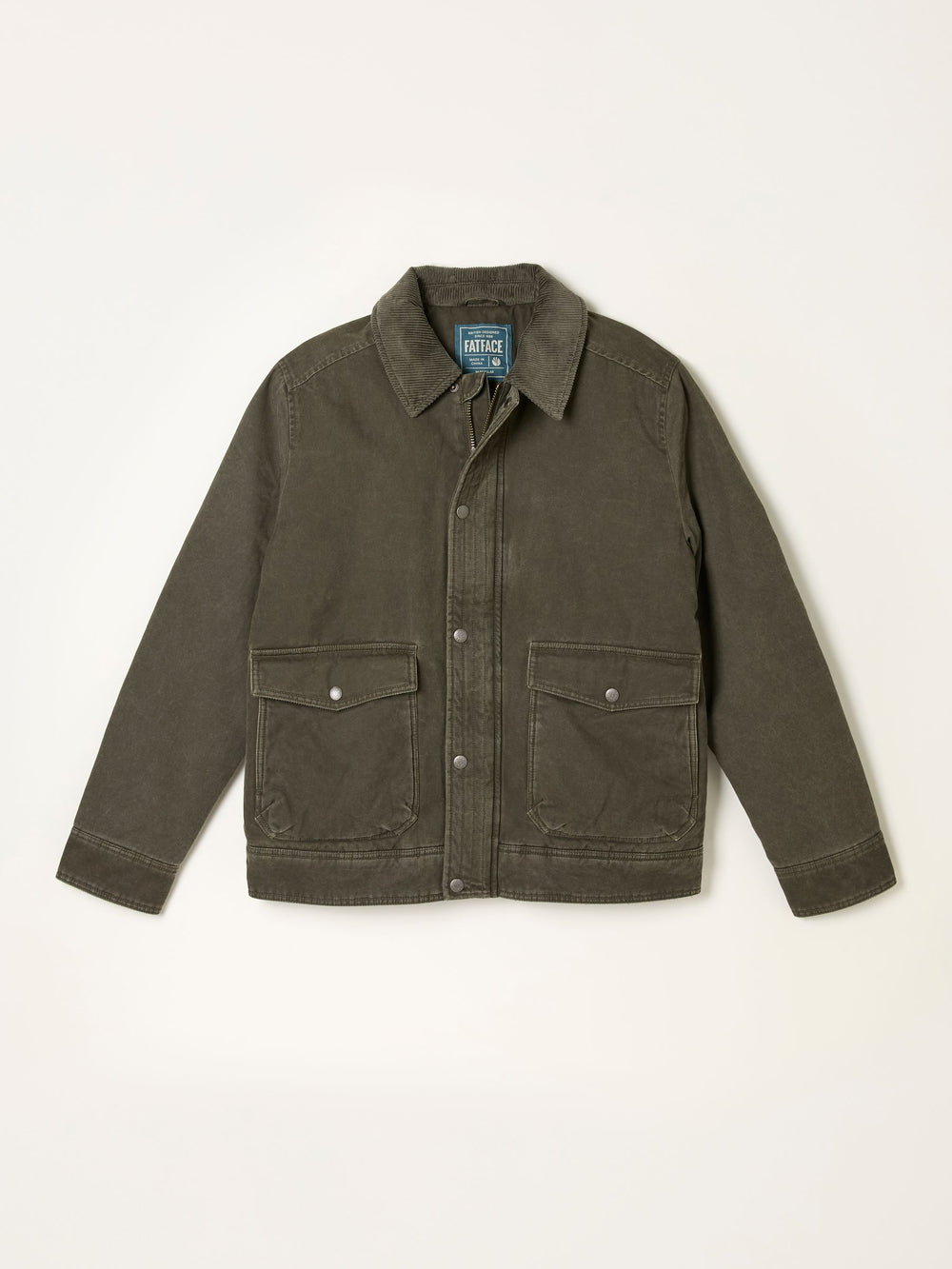 Warton Khaki Green Two Pocket Jacket