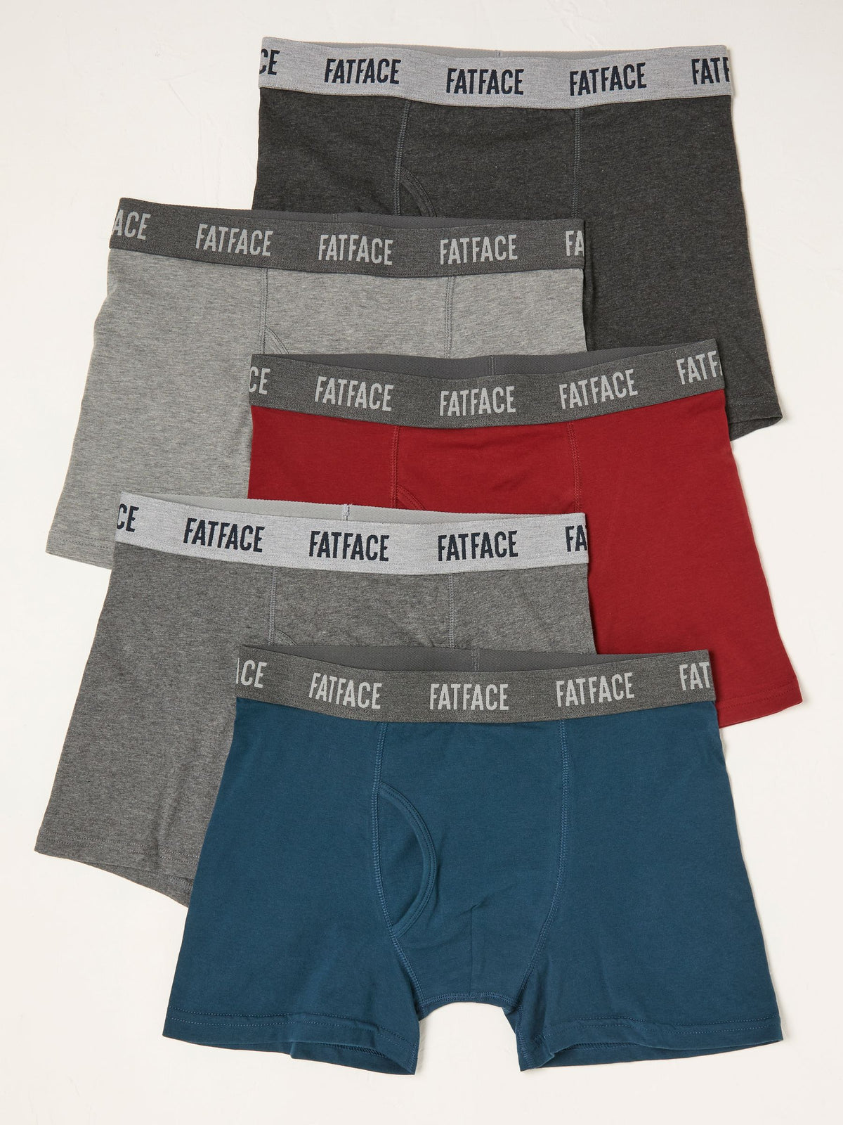 Multi Colour Classic Boxers 5 Pack
