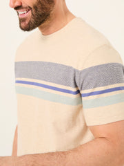 Natural Kiln Chest Stripe Tee