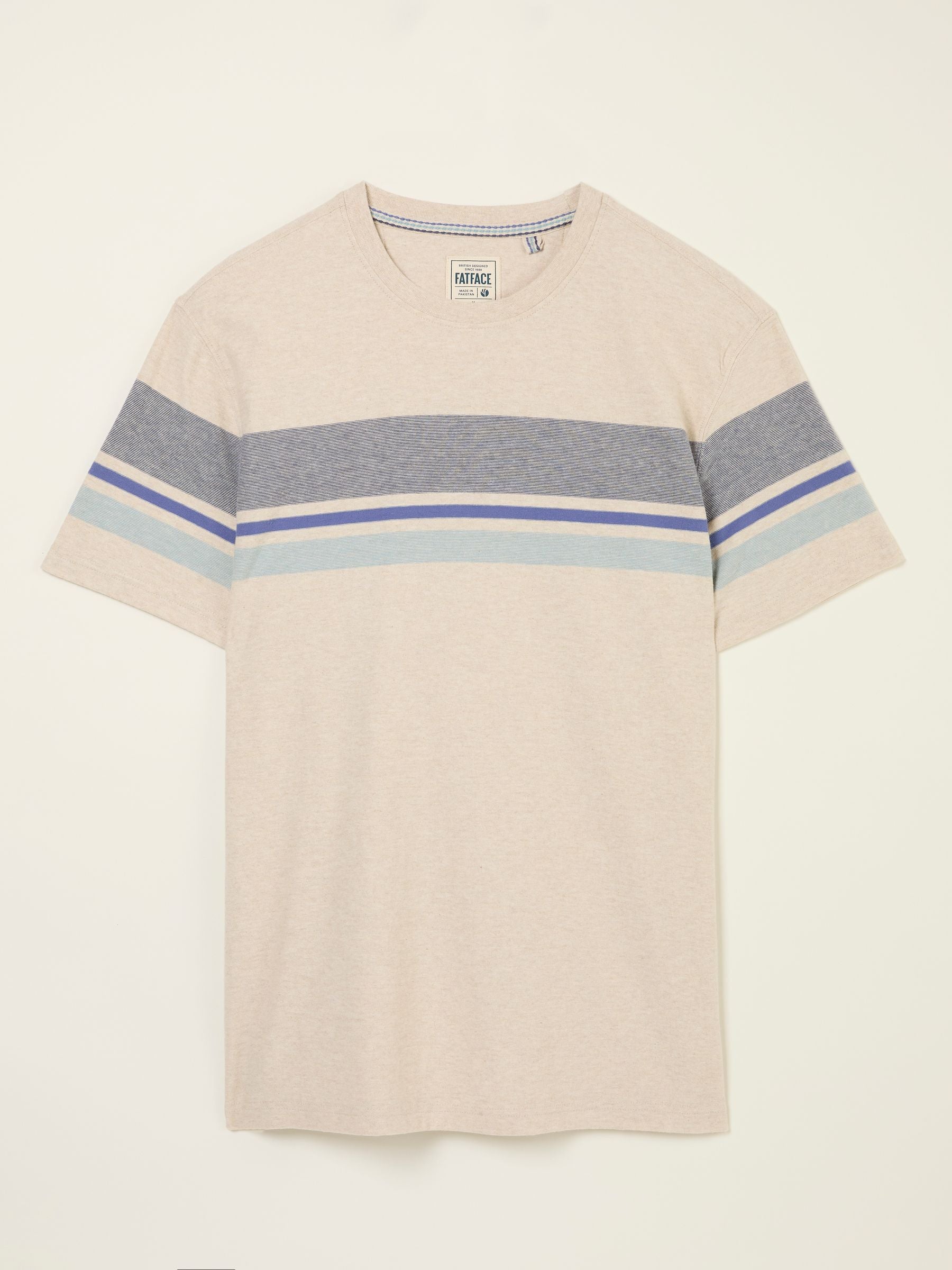 Natural Kiln Chest Stripe Tee