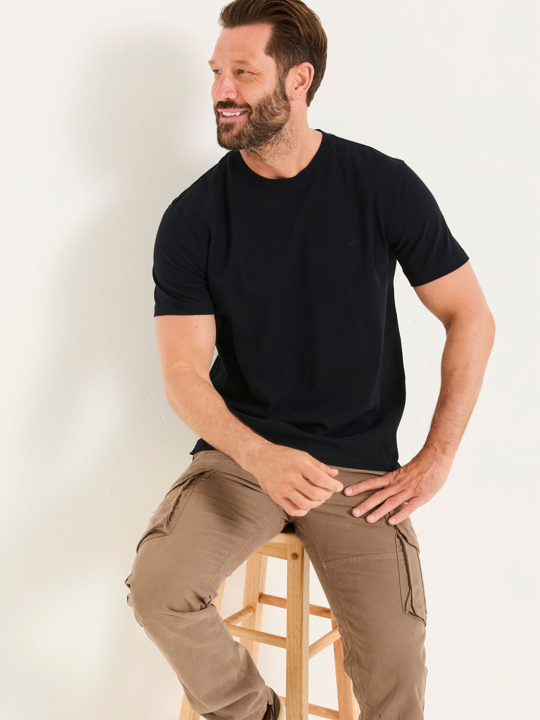 Lulworth Black T-Shirt