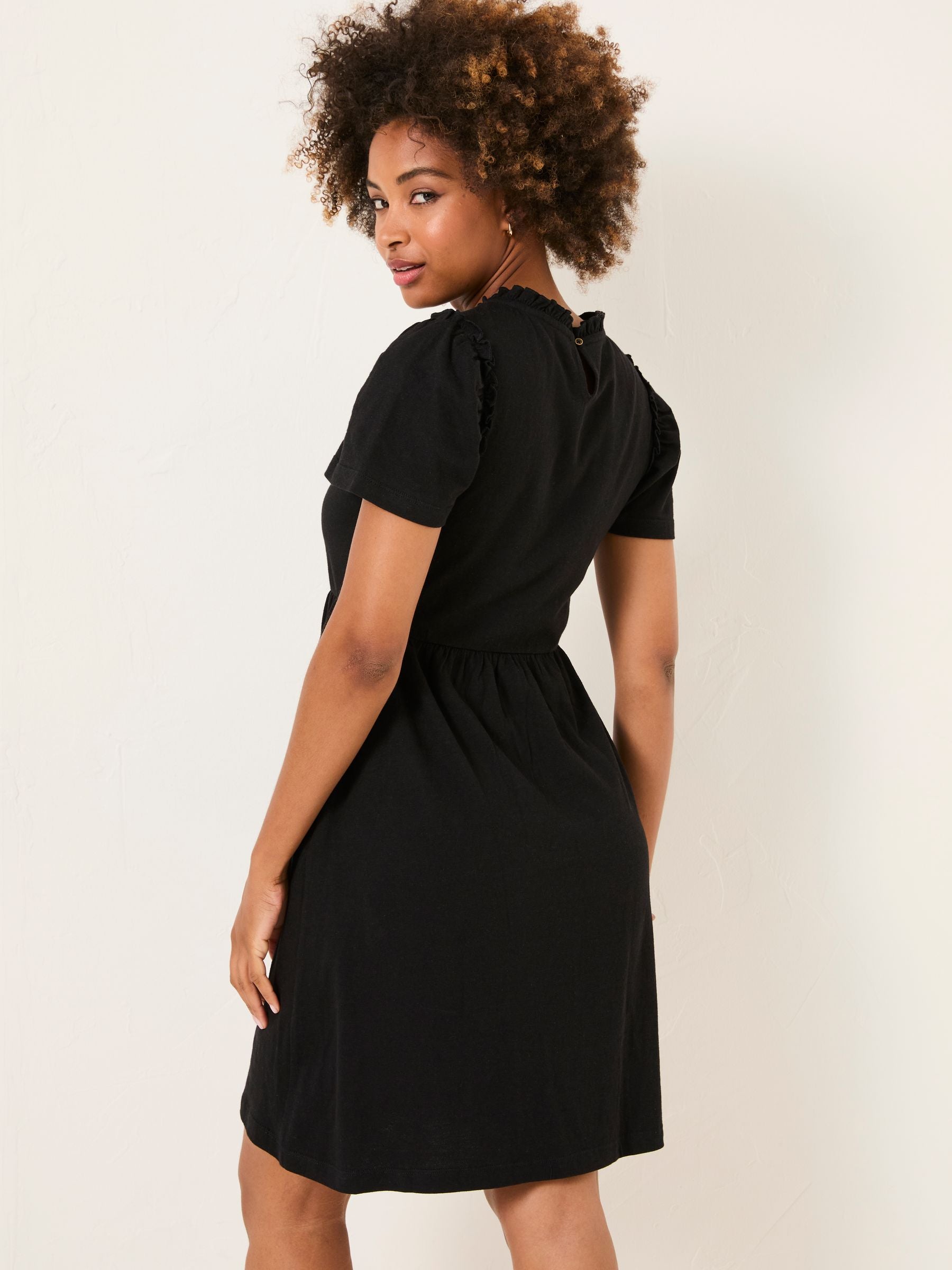 Josie Black Jersey Dress
