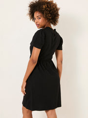 Josie Black Jersey Dress