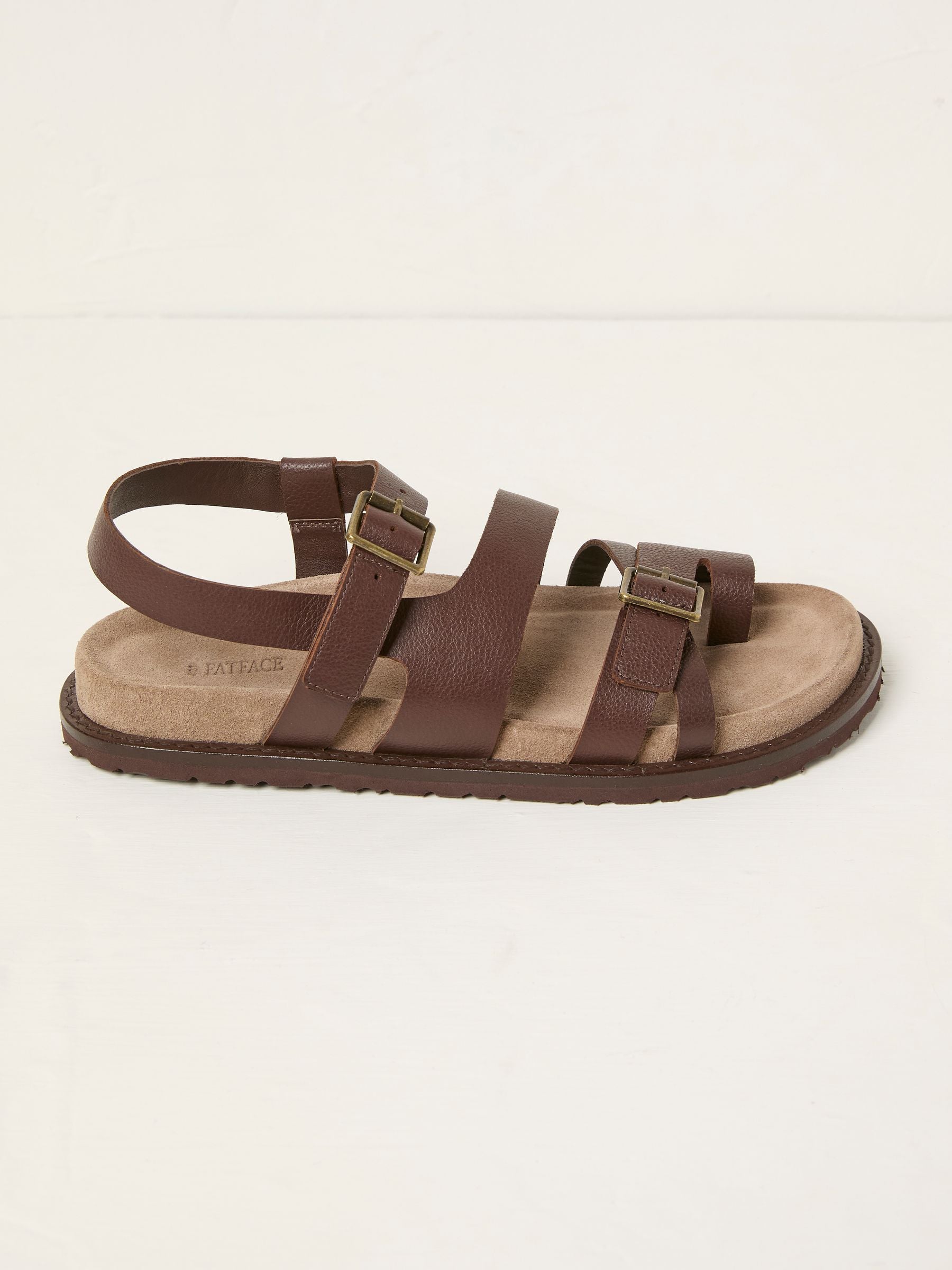Chocolate Brown Toe Post Sandal