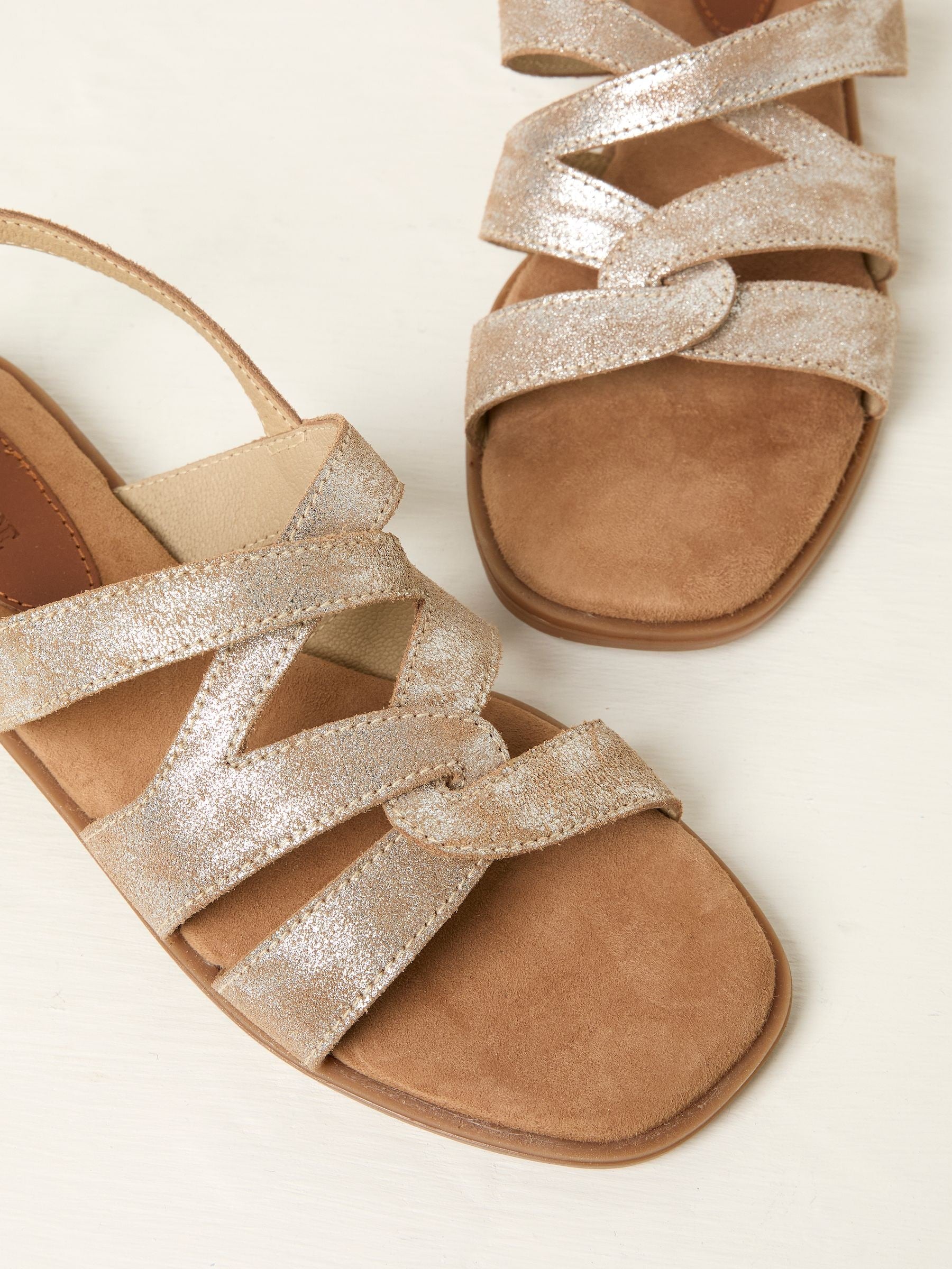 Coco Bronze Strappy Sandal