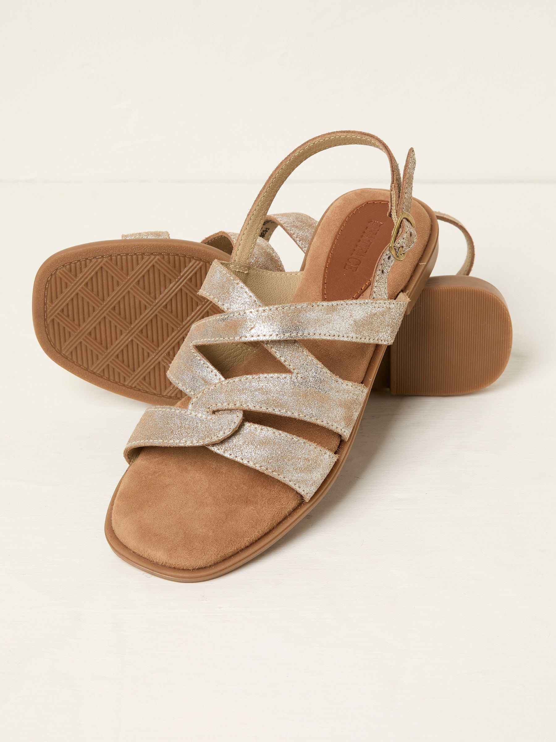 Coco Bronze Strappy Sandal