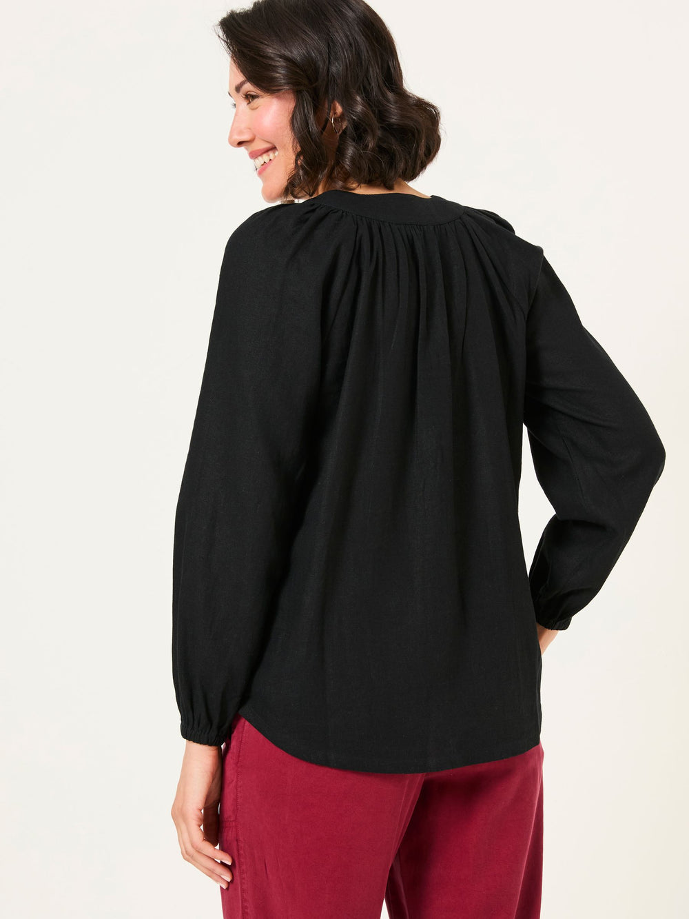 Channon Black Blouse