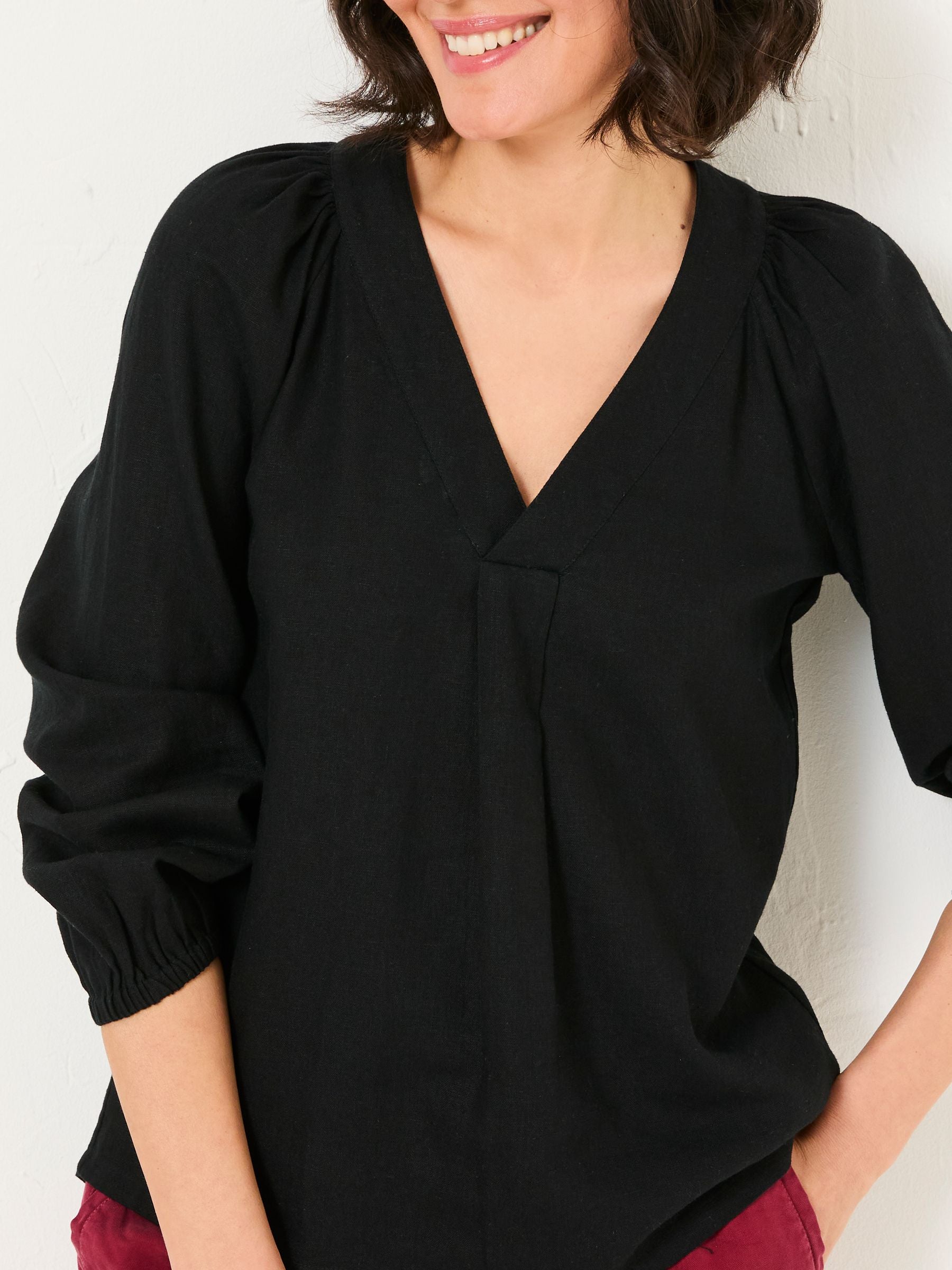 Channon Black Blouse