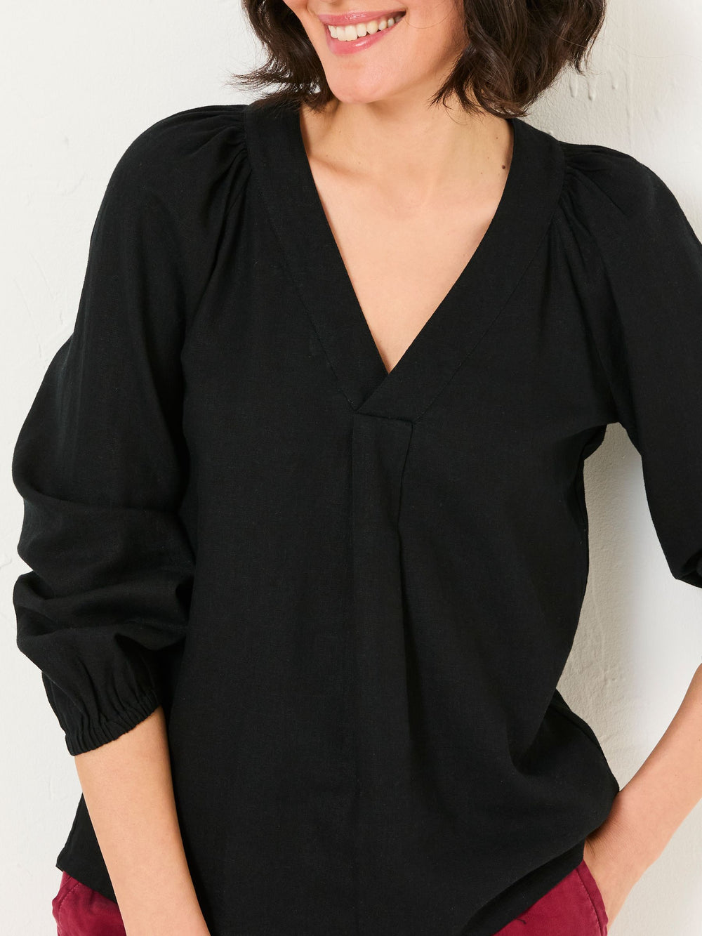 Channon Black Blouse
