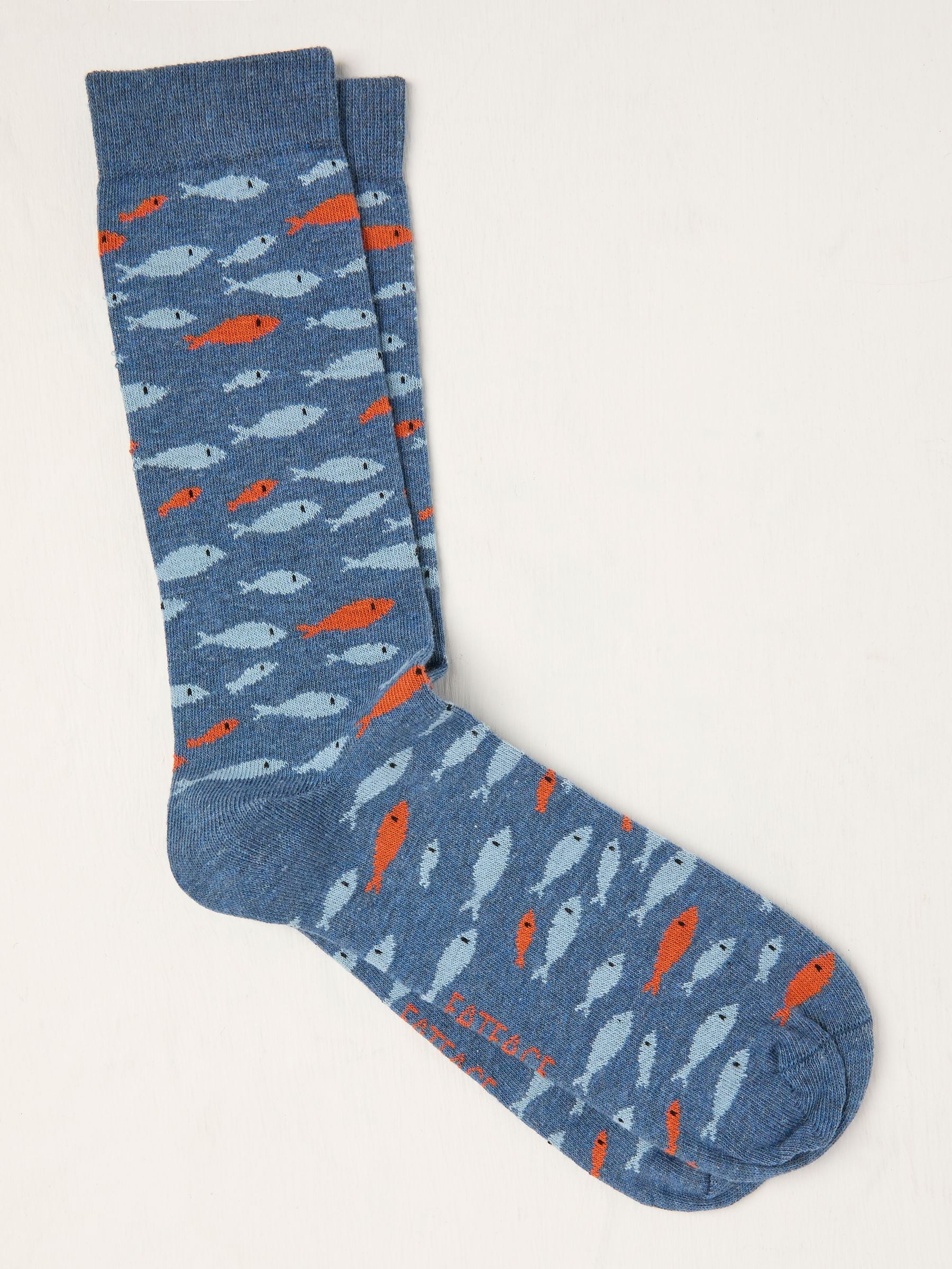 Blue Fish Men's Socks