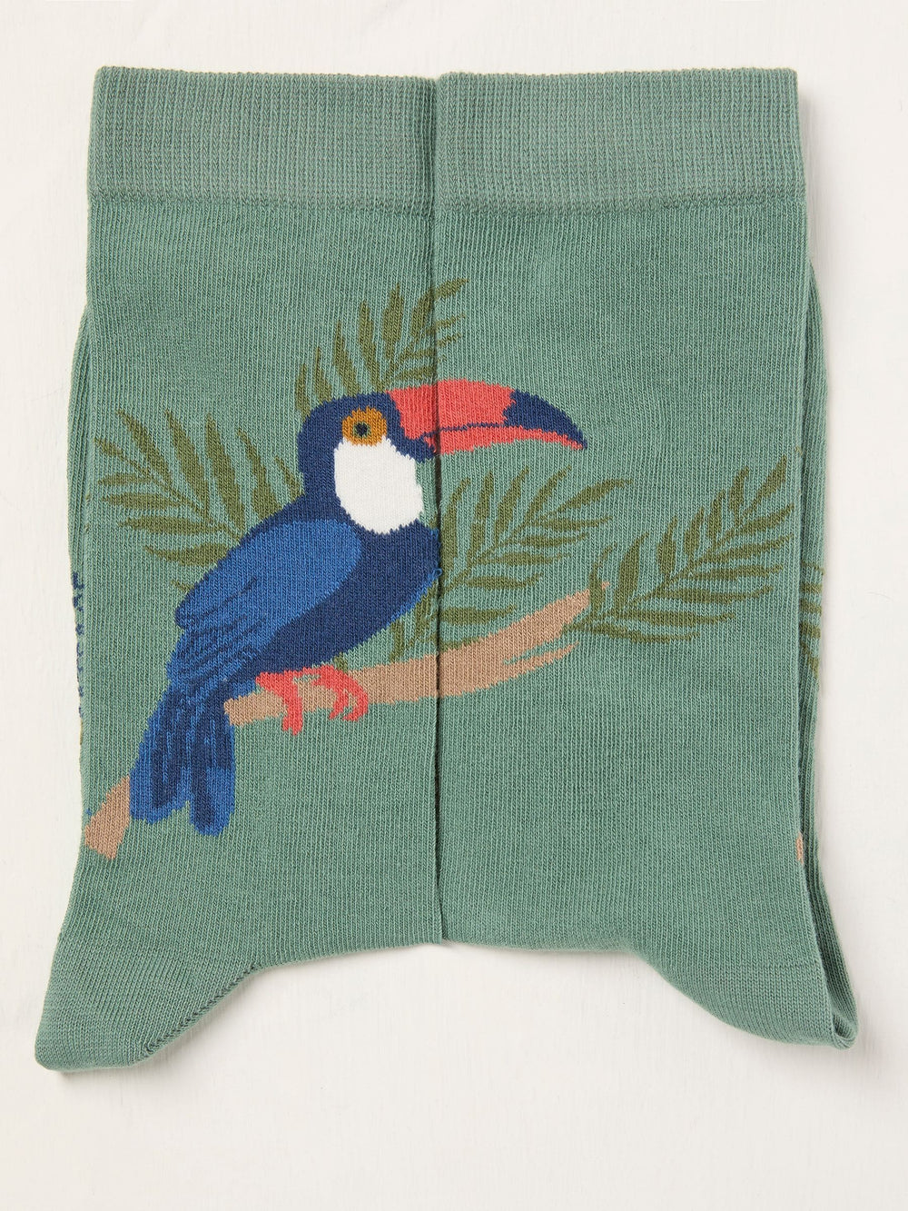 Green Toucan Men's Socks