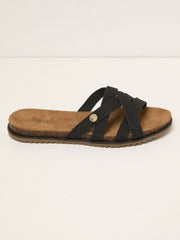 Black Strappy Sandal