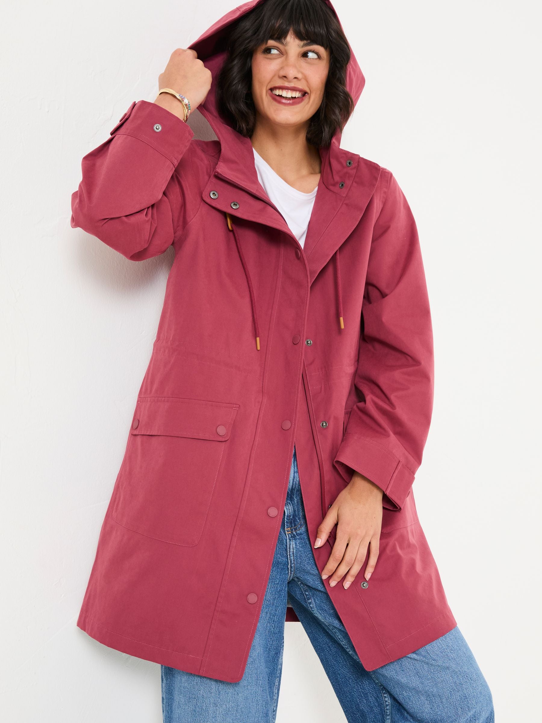 Lola Rose Pink Lola Waterproof Long Coat