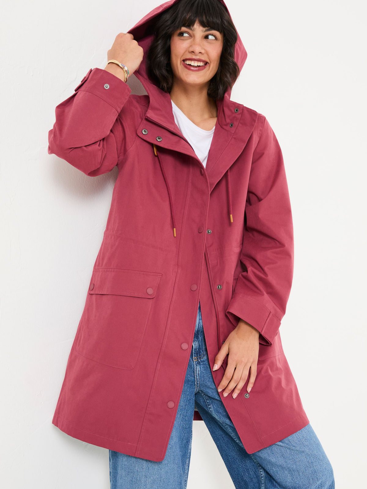 Lola Rose Pink Lola Waterproof Long Coat