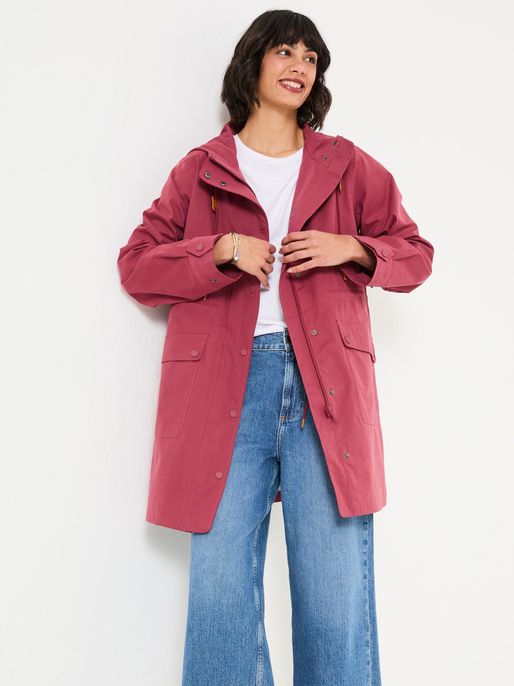 Lola Rose Pink Lola Waterproof Long Coat