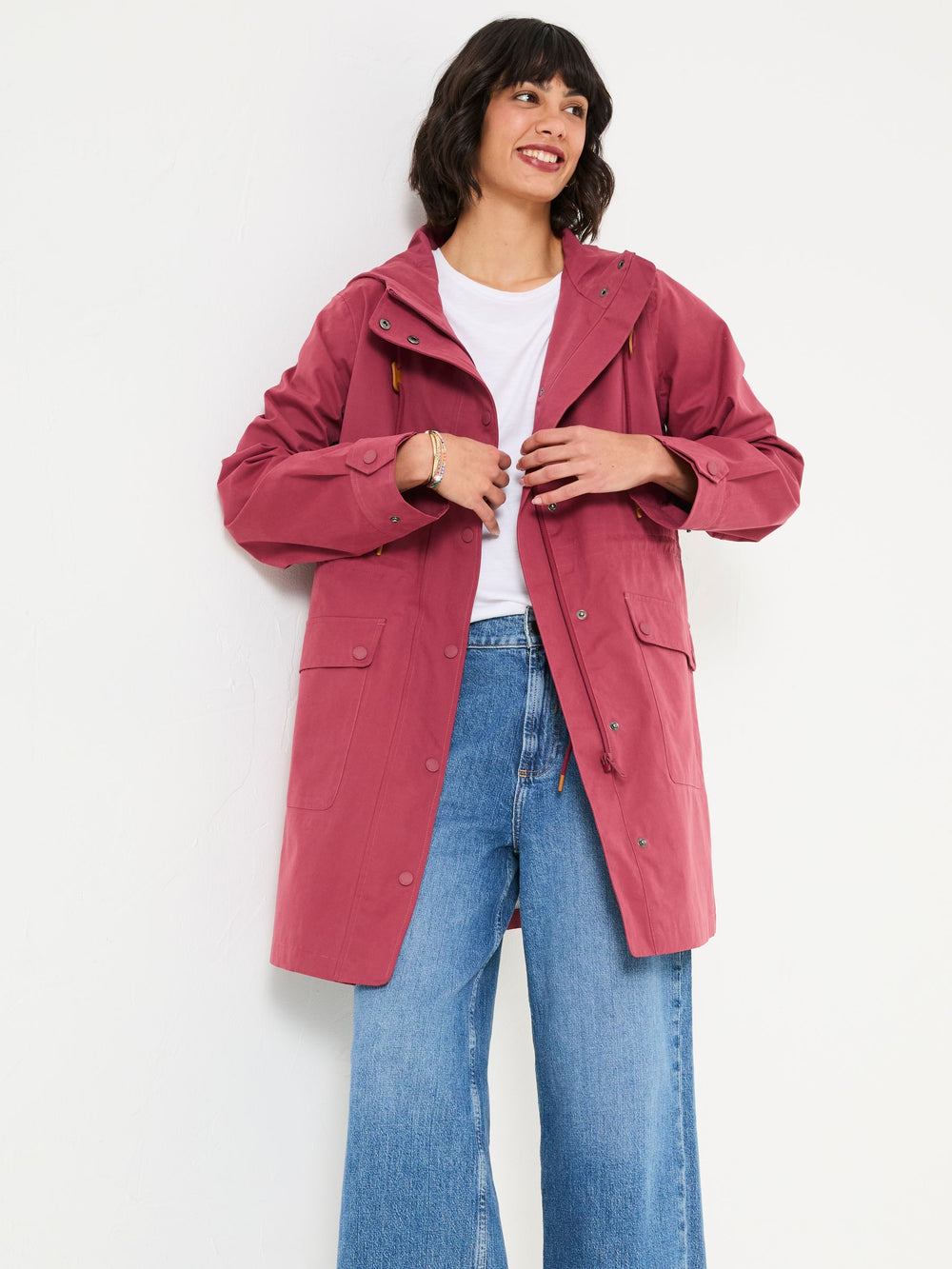 Lola Rose Pink Lola Waterproof Long Coat