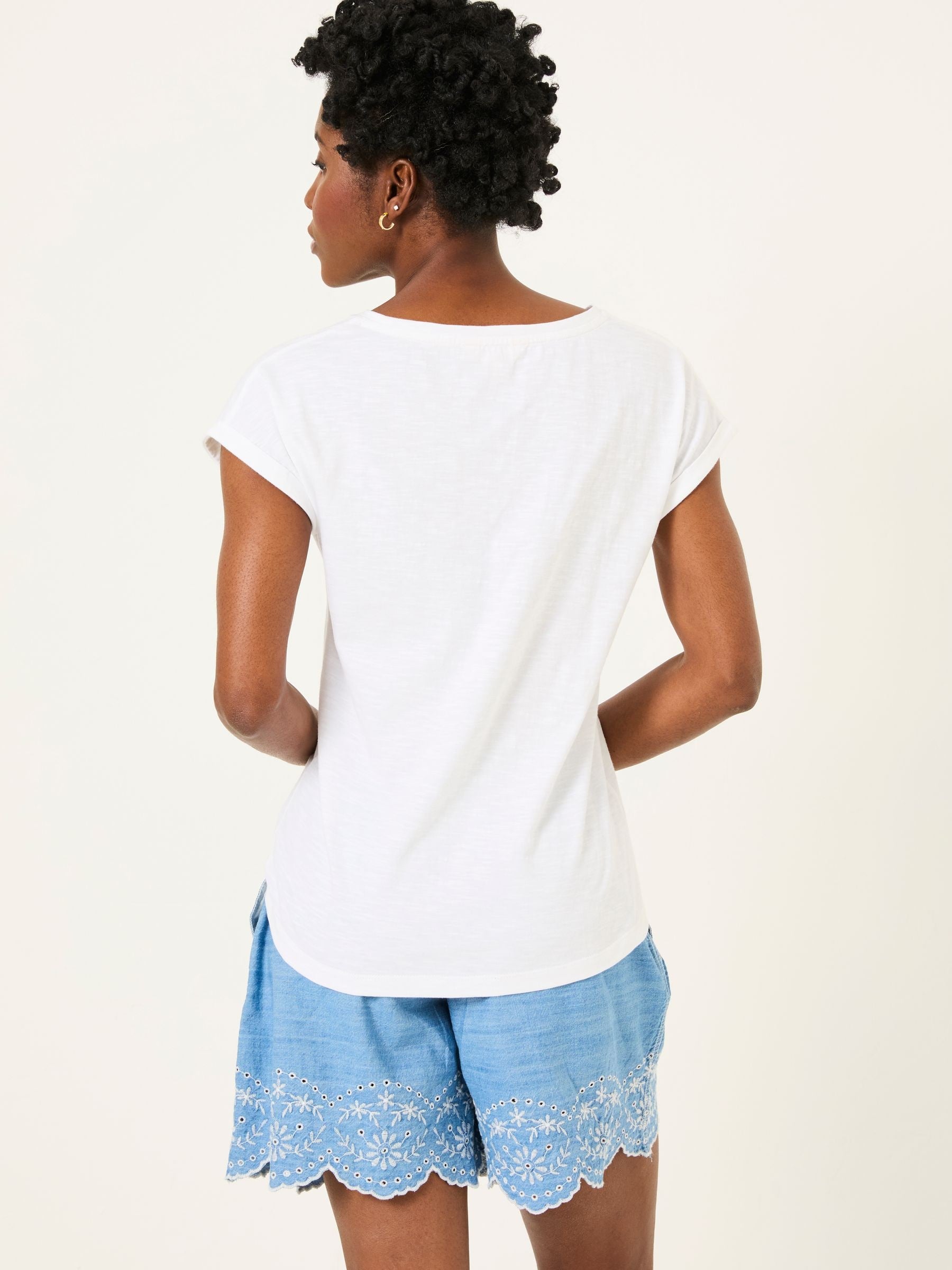 Ivy White Beeble Graphic T-Shirt