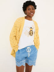 Ivy White Beeble Graphic T-Shirt