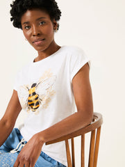 Ivy White Beeble Graphic T-Shirt