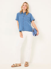 Sanchez Blue Denim Stripe Shirt