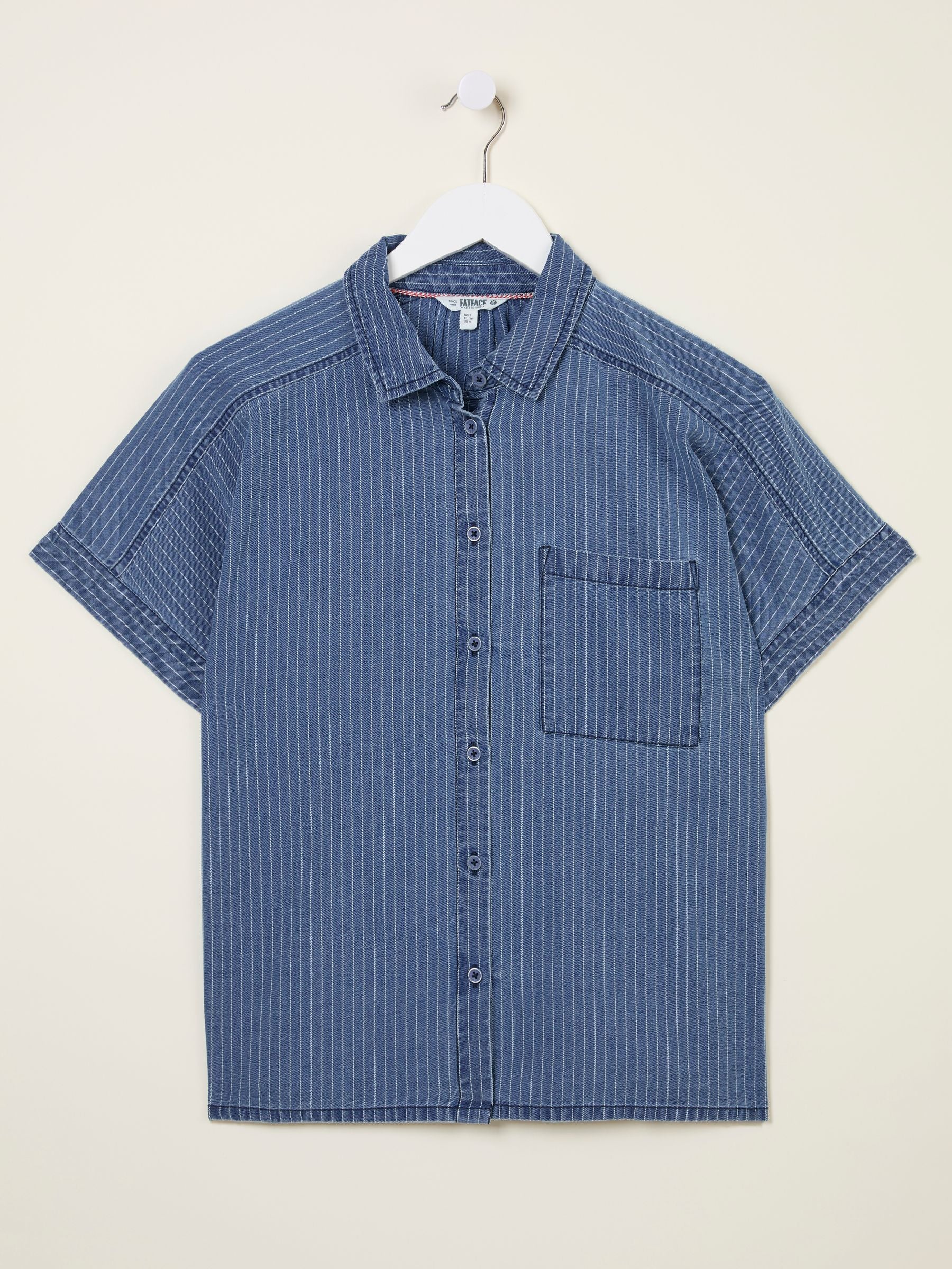 Sanchez Blue Denim Stripe Shirt