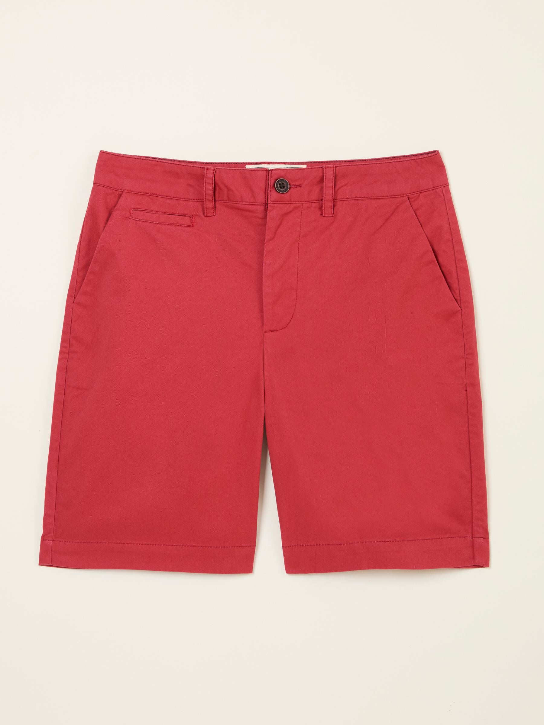 Sandown Rust Red Chino Shorts
