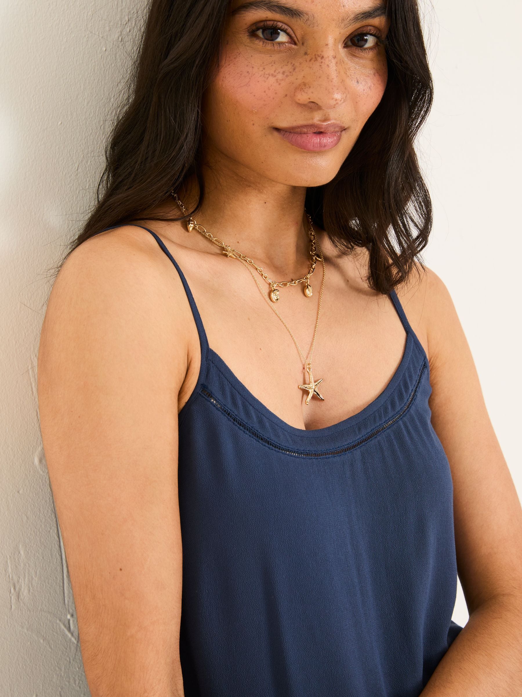 Sisley Navy Cami