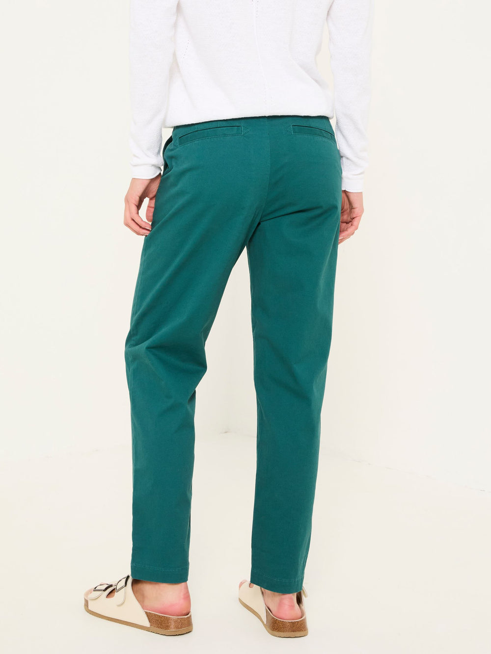 Rye Teal Blue Chino Trousers
