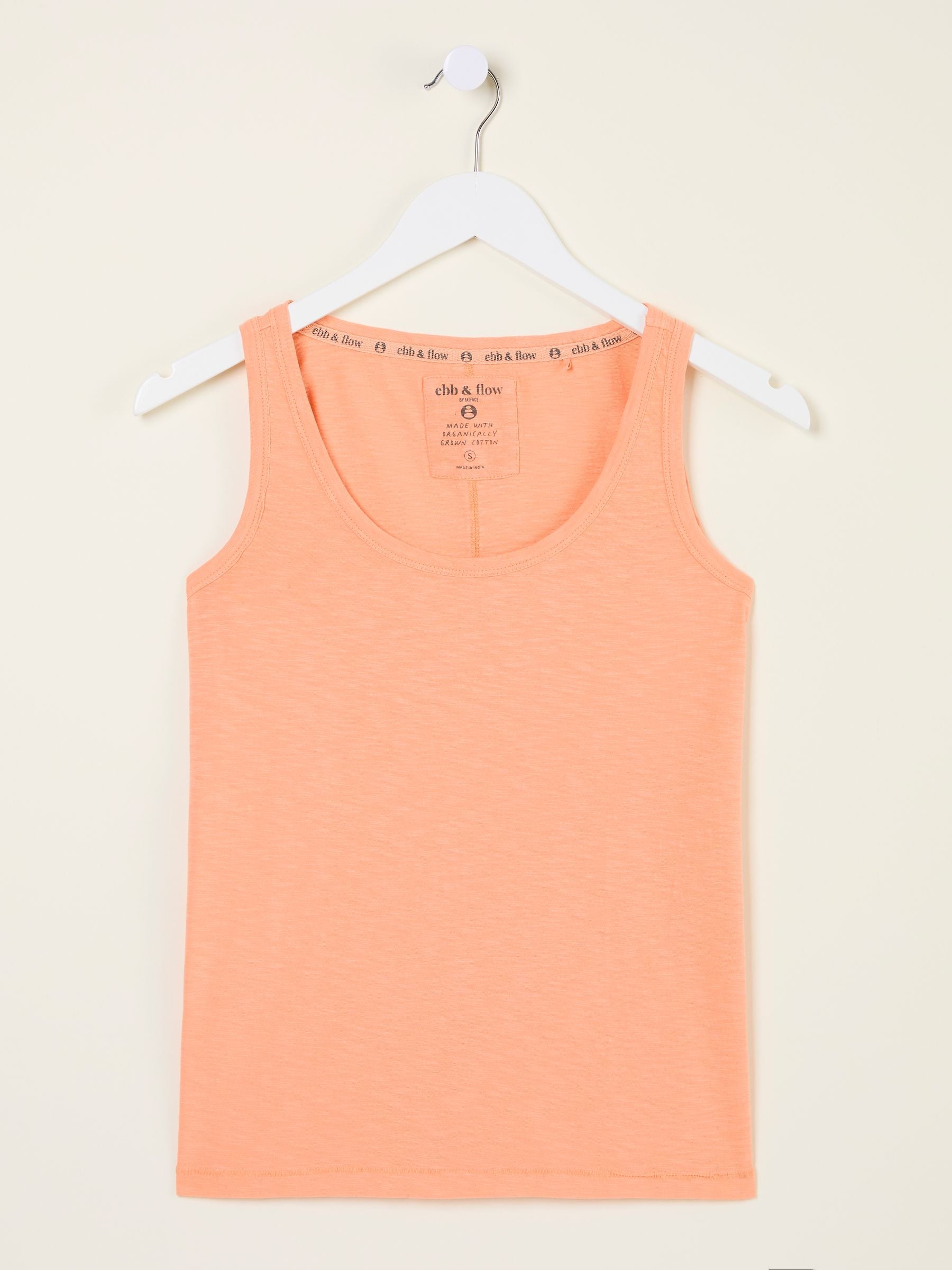 Bella Peach Pink Vest Top