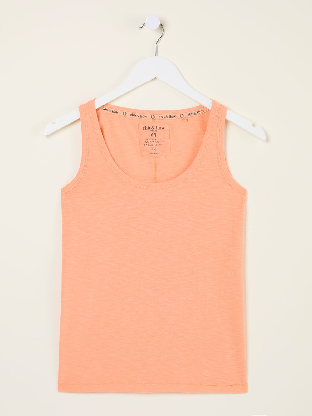 Bella Peach Pink Vest Top