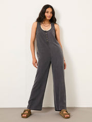 Tara Charcoal Grey Dungarees