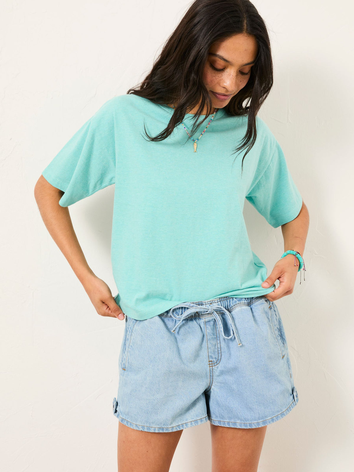 Blue Boxy T-Shirt