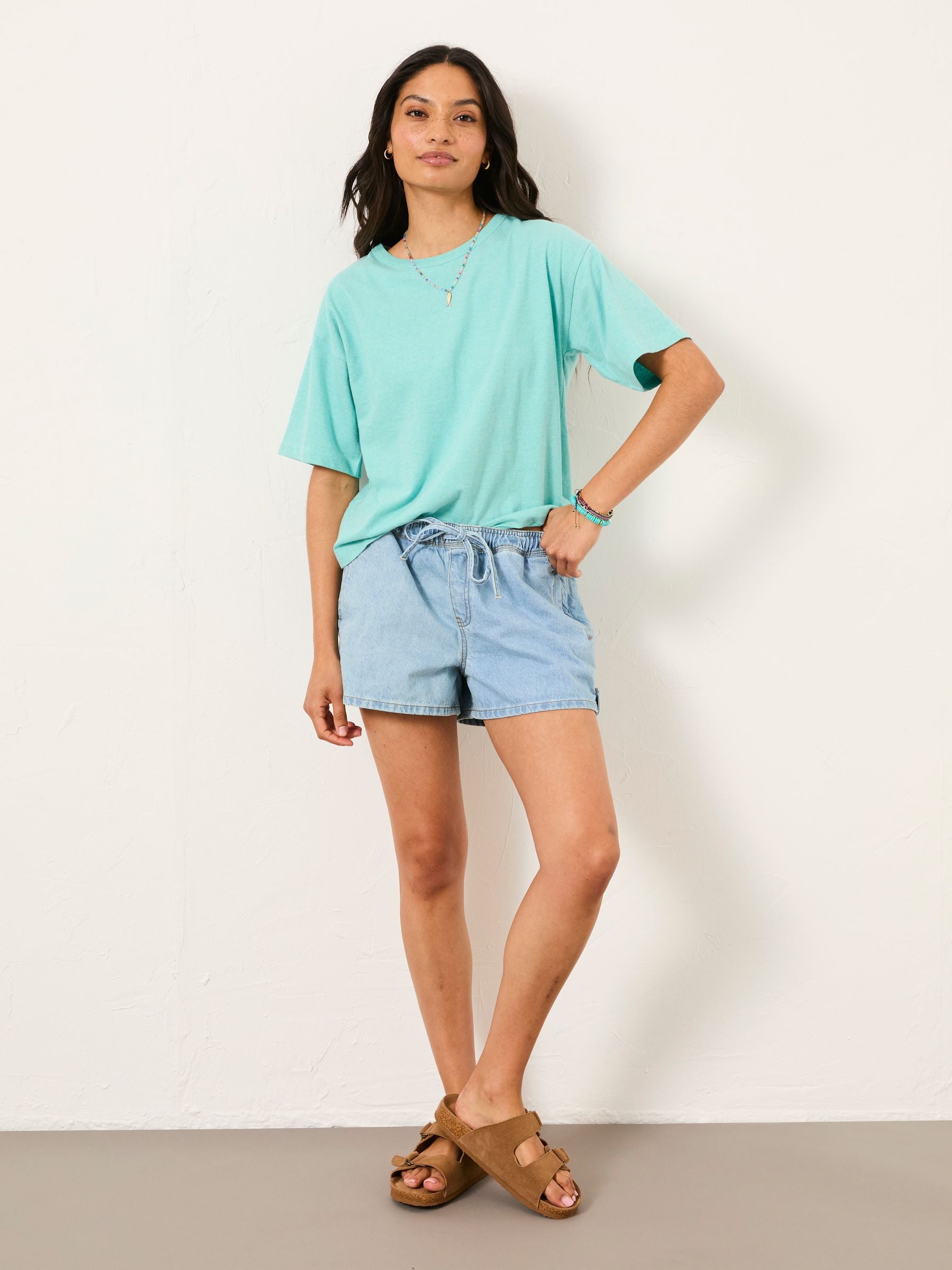 Blue Boxy T-Shirt