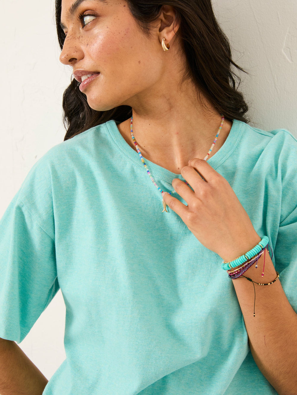 Blue Boxy T-Shirt