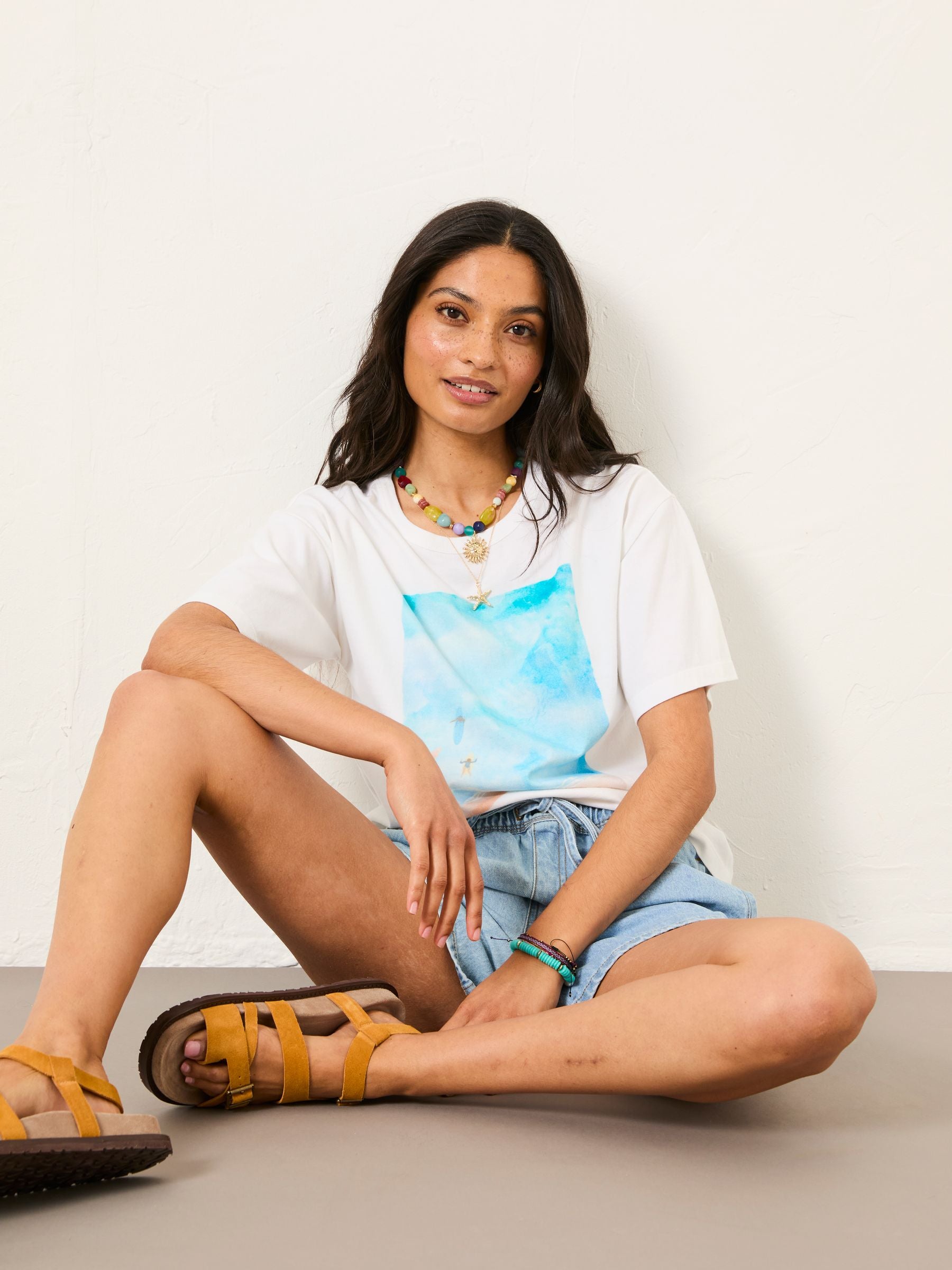 White Boxy T-Shirt
