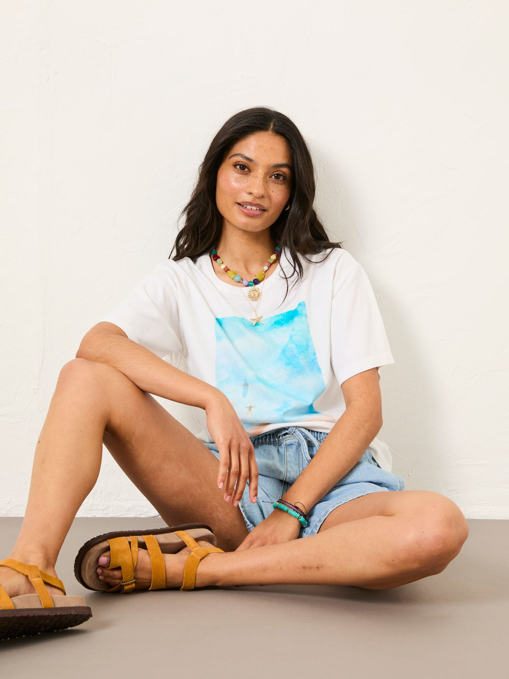 White Boxy T-Shirt